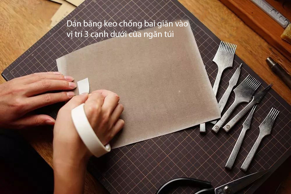 làm đồ da, rập túi da, túi da thủ công, phụ kiện túi da