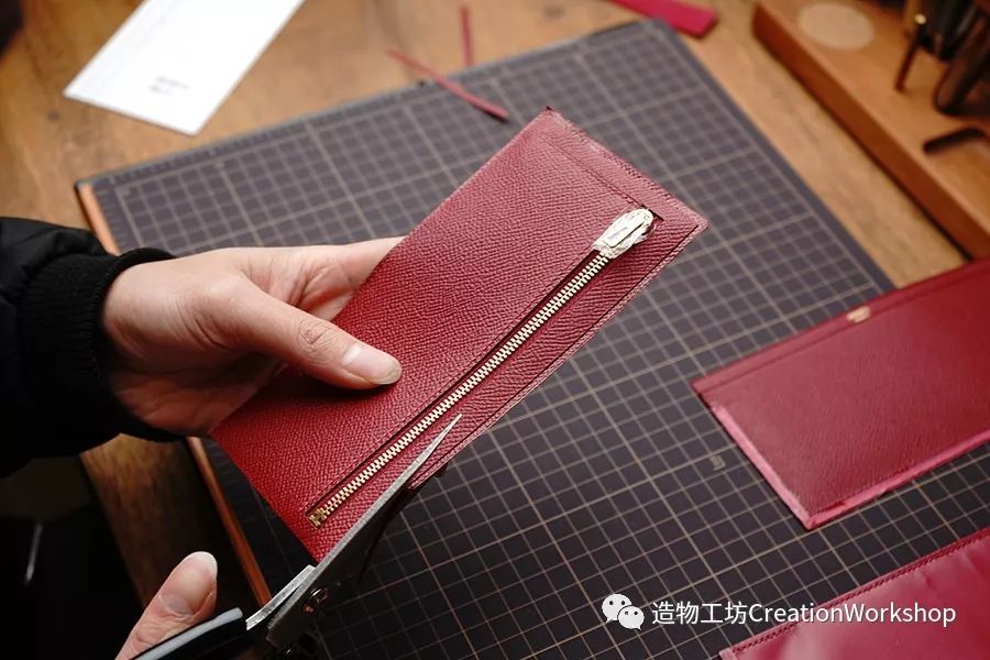 hướng dẫn cách làm ví da bearn wallet, làm đồ da thủ công, rập túi da, phụ kiện đồ da