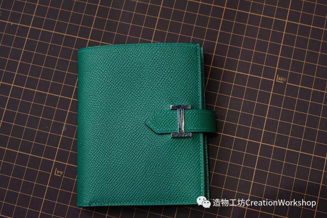 hướng dẫn cách làm ví da bearn compact wallet, làm đồ da thủ công, rập túi da, phụ kiện đồ da