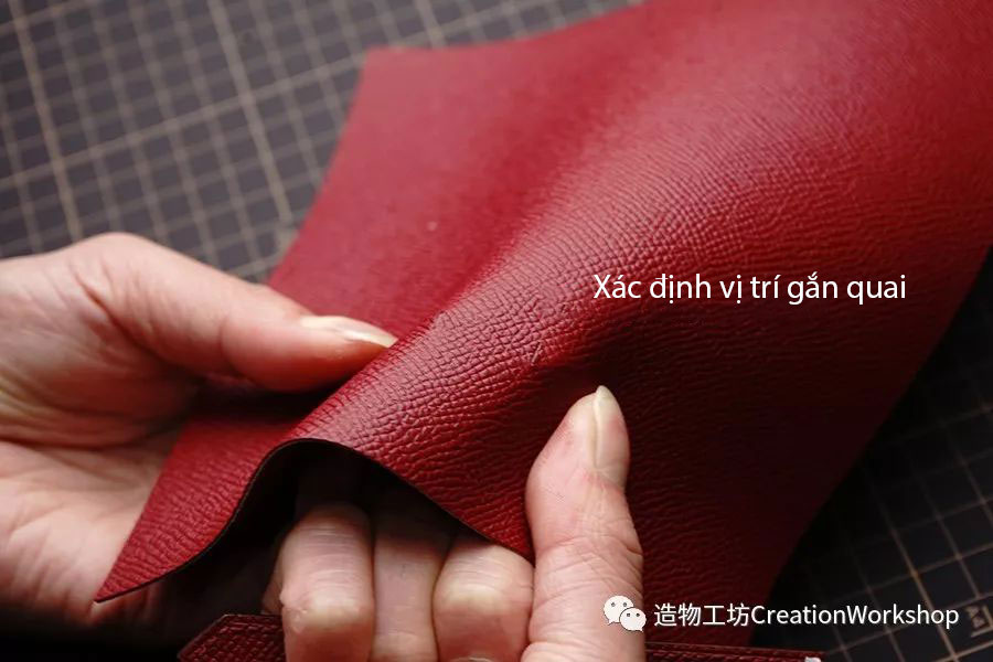 hướng dẫn cách làm ví da bearn wallet, làm đồ da thủ công, rập túi da, phụ kiện đồ da