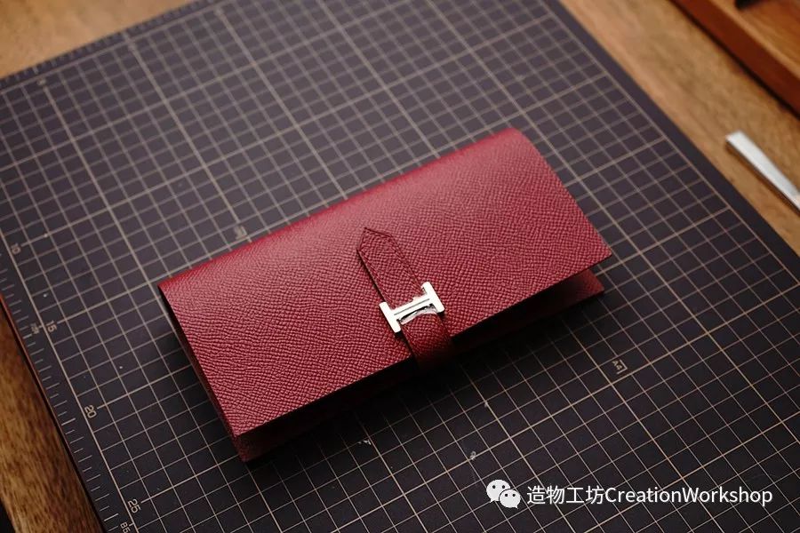 hướng dẫn cách làm ví da bearn wallet, làm đồ da thủ công, rập túi da, phụ kiện đồ da