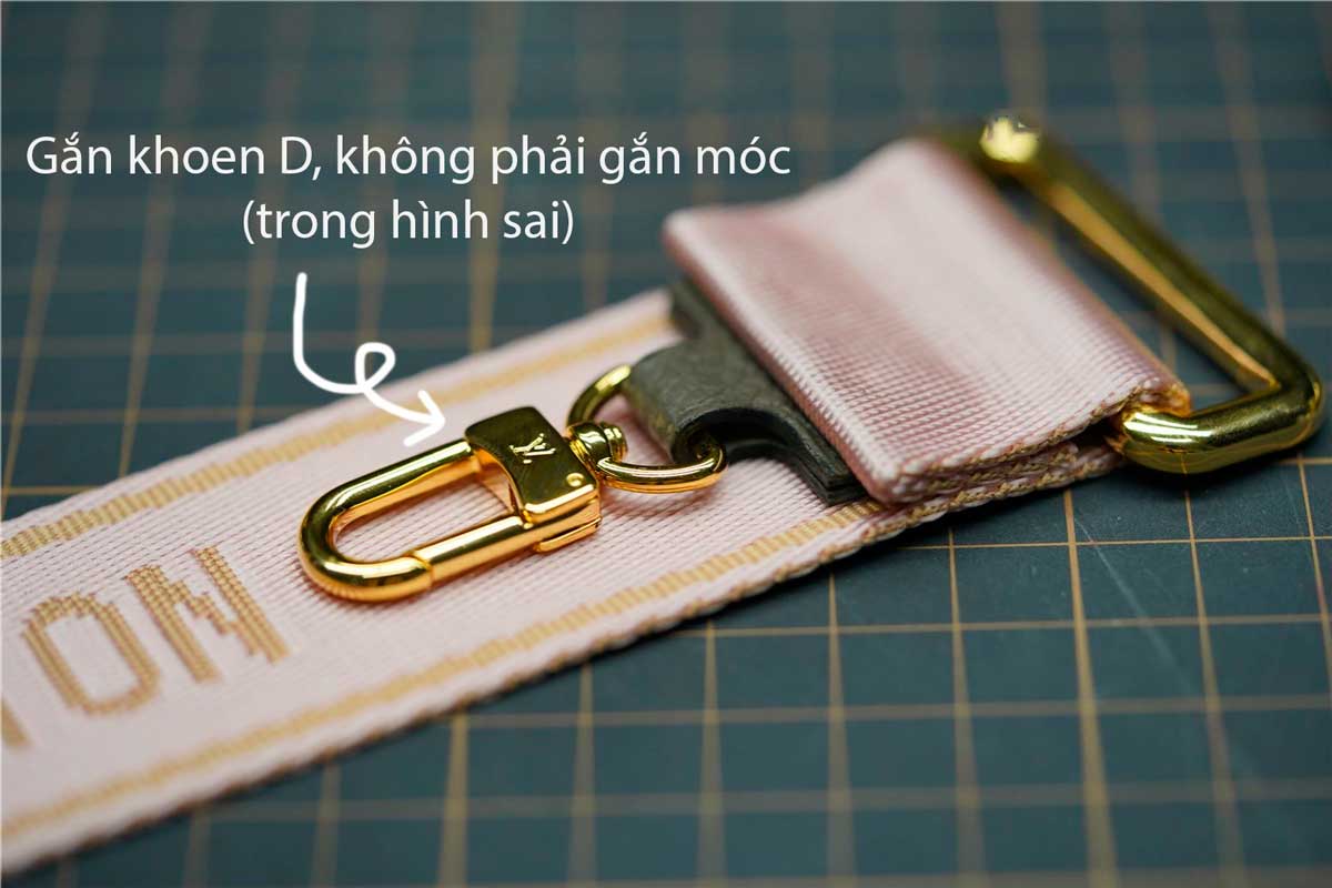 hướng dẫn cách làm túi LV multi pochette, làm đồ da thủ công, rập túi da, phụ kiện đồ da